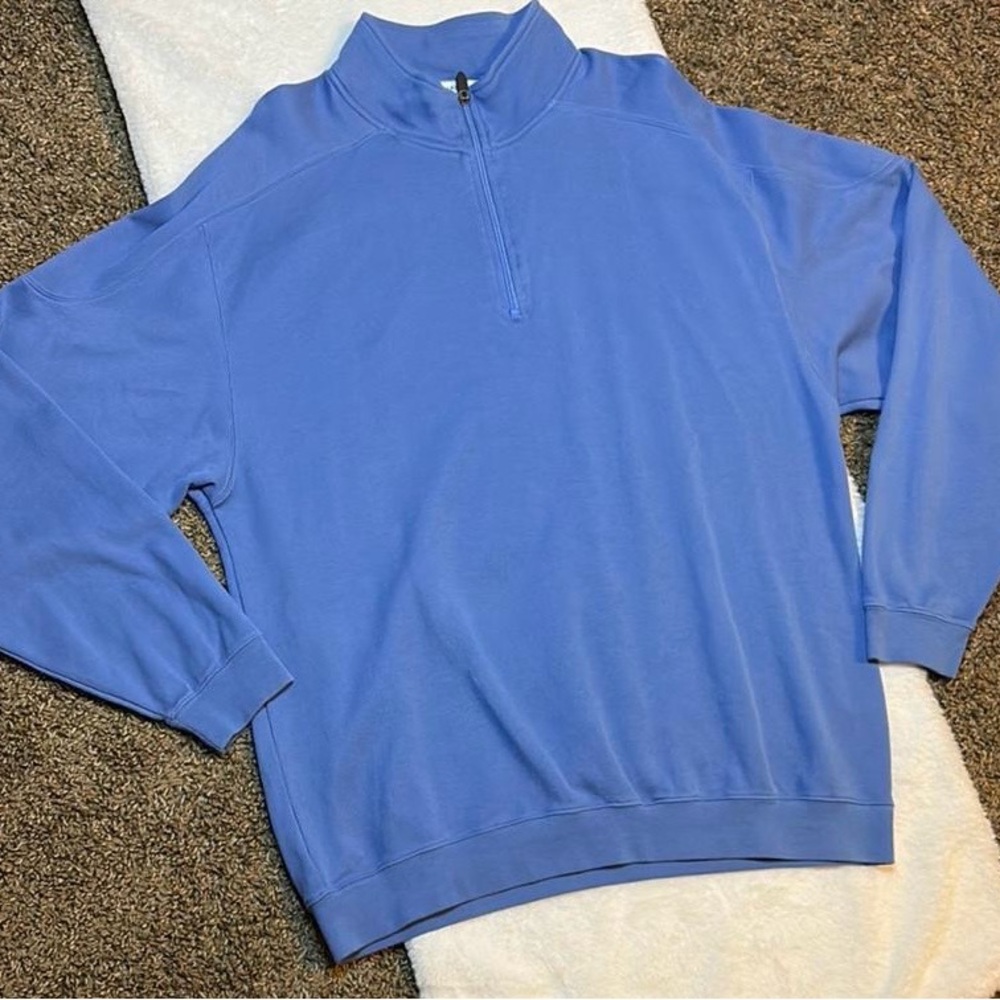Cutter & Buck Blue Quarter-Zip Sweater